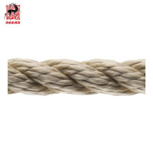 3 strands polyester plastic rope mooring
